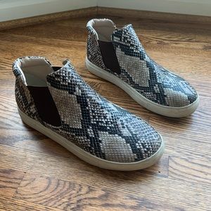 Coconuts by Matisse snake print slip on sneaker